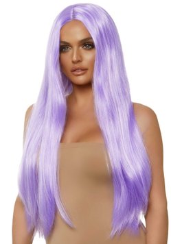 Парик Leg Avenue 33″ Long straight center part wig lavender фото и описание