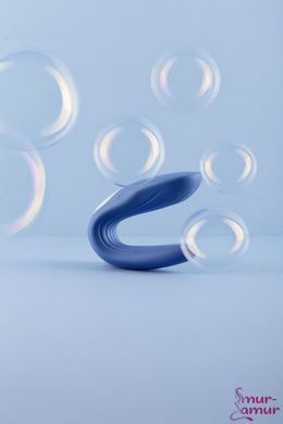 Вибратор для пар Satisfyer Double Whale с двумя моторчиками фото и описание