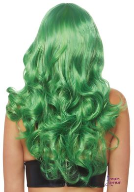 Волнистый парик Leg Avenue Misfit Long Wavy Wig Green, длинный, реалистичный вид, 61 см фото и описание