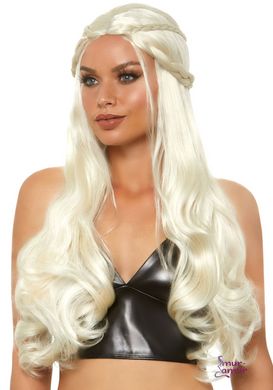 Парик Дейенерис Таргариен Leg Avenue Braided long wavy wig Blond, платиновый, длина 81 см фото и описание