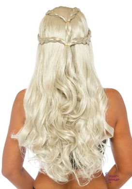 Парик Дейенерис Таргариен Leg Avenue Braided long wavy wig Blond, платиновый, длина 81 см фото и описание