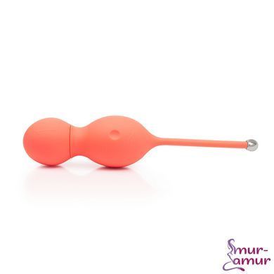 Смарт вагинальные шарики с вибрацией We-Vibe Bloom, диаметр 3,3 см, масса 45, 65, 80 г фото и описание