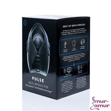 Интерактивный мастурбатор Hot Octopuss Pulse Solo Interactive powered by KIIROO