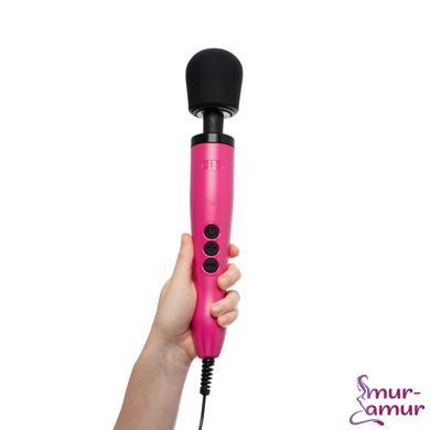Вібромасажер DOXY Original Pink, дуже потужний, живлення 220В, пульсівні вібрації