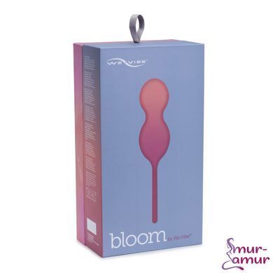 Смарт вагинальные шарики с вибрацией We-Vibe Bloom, диаметр 3,3 см, масса 45, 65, 80 г фото и описание