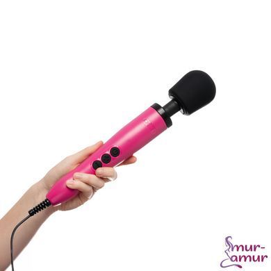 Вібромасажер DOXY Original Pink, дуже потужний, живлення 220В, пульсівні вібрації