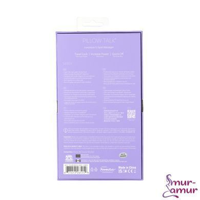 Розкішний вібратор Pillow Talk Sassy Purple Special Edition, Сваровскі, пов&rsquo;язка на очі+гра фото і опис