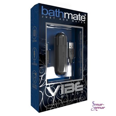 Вибропуля Bathmate Vibe Bullet Black, глубокая мощная вибрация фото и описание