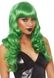 Волнистый парик Leg Avenue Misfit Long Wavy Wig Green, длинный, реалистичный вид, 61 см фото