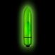 Вибропуля Rocks Off Neon - Halo, светится в темноте, 7 режимов работы, на батарейке фото