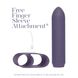 Минивибратор Je Joue - Classic Bullet Vibrator Purple с глубокой вибрацией и фиксацией на палец фото