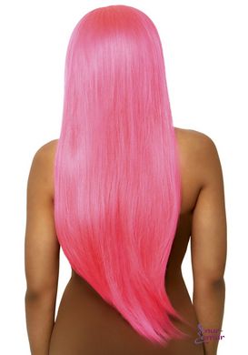 Leg Avenue Long straight center part wig neon pink фото и описание
