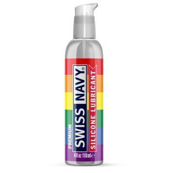 Лубрикант на силиконовой основе Swiss Navy Silicone 118 мл Pride Edition фото и описание
