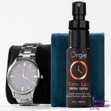 Спрей-пролонгатор Orgie Time Lag Delay Spray, 25 мл, без анестетиков, с пантенолом фото и описание