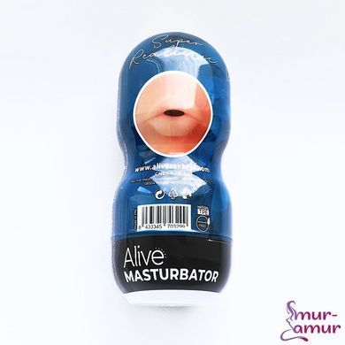 Недорогой мастурбатор ротик Alive Super Realistic Oral фото и описание