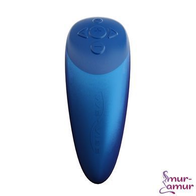 Смарт-вибратор для пар We-Vibe Chorus Cosmic Blue, сенсорное управление вибрациями сжатием пульта фото и описание