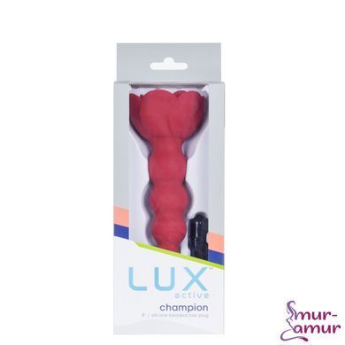 Анальная цепочка Lux Active с розой - Champion Rose