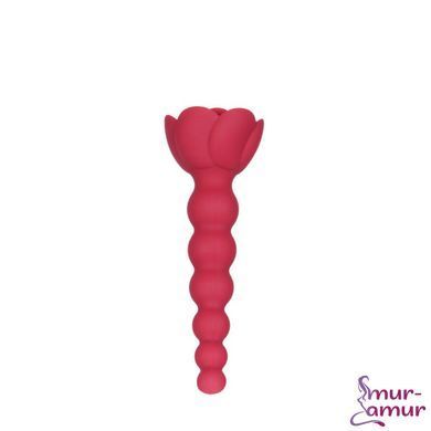 Анальная цепочка Lux Active с розой - Champion Rose