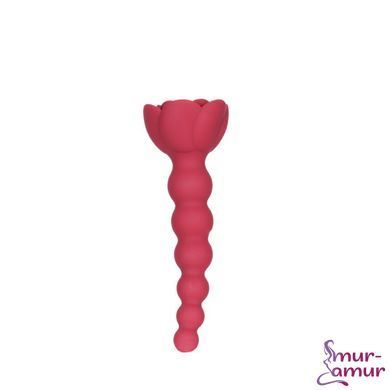 Анальная цепочка Lux Active с розой - Champion Rose