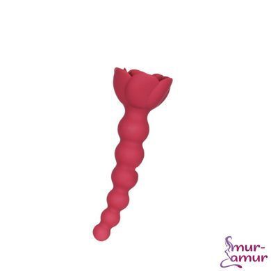 Анальная цепочка Lux Active с розой - Champion Rose