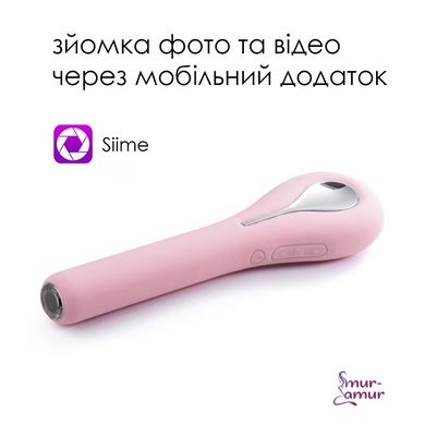 Интеллектуальный вибратор с камерой Svakom Siime Eye Pale Pink фото и описание