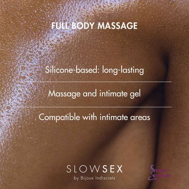 Гель-лубрикант для массажа всего тела FULL BODY MASSAGE Slow Sex by Bijoux Indiscrets (Испания) фото и описание