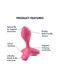 Анальная пробка с вибрацией Satisfyer Game Changer Pink (мятая упаковка!!!) фото