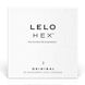 Презервативы LELO HEX Condoms Original 3 Pack фото