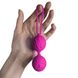 Вагинальные шарики Adrien Lastic Geisha Lastic Balls BIG Magenta (L), диаметр 4см, вес 90гр фото