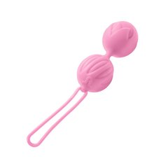 Вагінальні кульки Adrien Lastic Geisha Lastic Balls Mini Pink (S), діаметр 3,4 см, вага 85 гр фото і опис