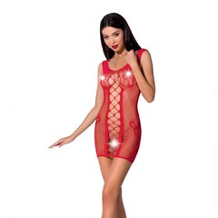 Откровенное платье-сетка Passion BS073 red фото и описание
