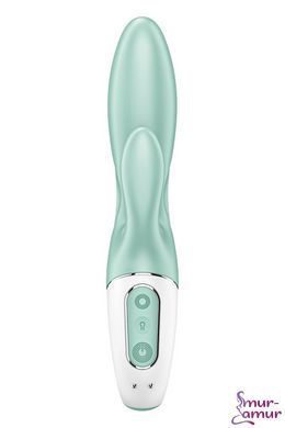 Смарт вибратор-кролик Satisfyer Air Pump Bunny 5+, надувается фото и описание