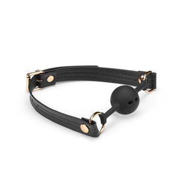 Кляп Liebe Seele Black Organosilicon Ball Gag фото и описание
