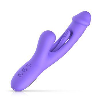 Вибратор-кролик Good Vibes Only - Tess Rabbit Vibrator with G-Spot Stimulator фото и описание