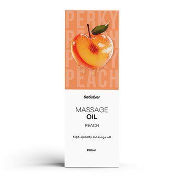 Масажна олія Satisfyer Massage Oil Peach 250 мл фото і опис