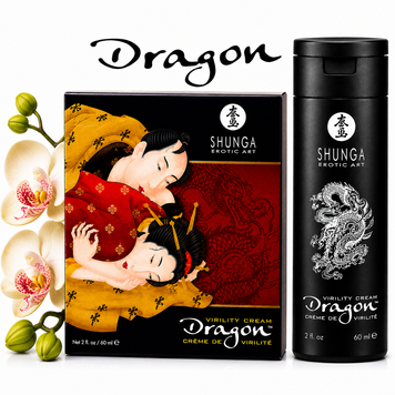 Стимулювальний крем для пар Shunga Dragon Cream (60 мл), ефект тепло-холод та поколювання