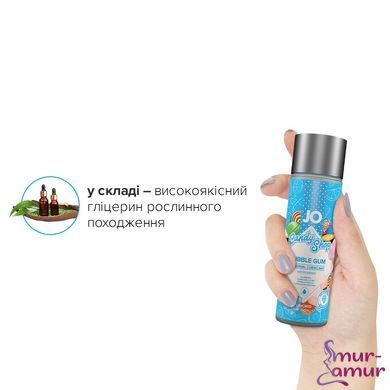 Лубрикант на водній основі JO H2O &mdash; Candy Shop &mdash; Bubblegum (60 мл) без цукру та парабенів фото і опис