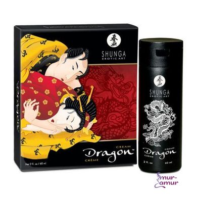 Стимулювальний крем для пар Shunga SHUNGA Dragon Cream (60 мл), ефект тепло-холод та поколювання фото і опис