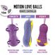 Вагинальные шарики с массажем и вибрацией FeelzToys Motion Love Balls Twisty с пультом ДУ фото