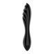 Двосторонній скляний дилдо Satisfyer Dazzling Crystal 1 Black, дуже міцний, без стопера фото