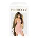 Бэби-долл с ажурным браллетом и высоким разрезом Penthouse - Sweet Beast Rose L/XL фото