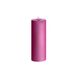 Розовая свеча восковая S 10 см низкотемпературная фото