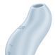 Вакуумный клиторальный стимулятор с вибрацией Satisfyer Pocket Pro 1 Blue фото
