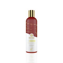 Натуральна масажна олія DONA Recharge — Lemongrass & Gingerl (120 мл) з ефірними оліями фото і опис