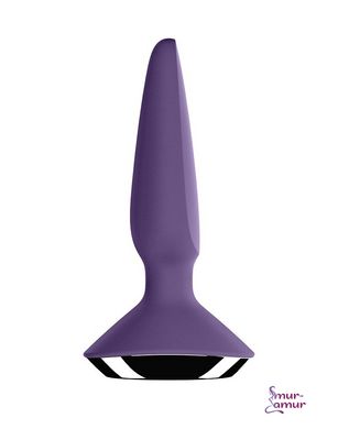 Анальная вибропробка Plug-ilicious 1 Purple фото и описание