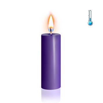 Фиолетовая свеча восковая Art of Sex низкотемпературная S 10 см фото и описание