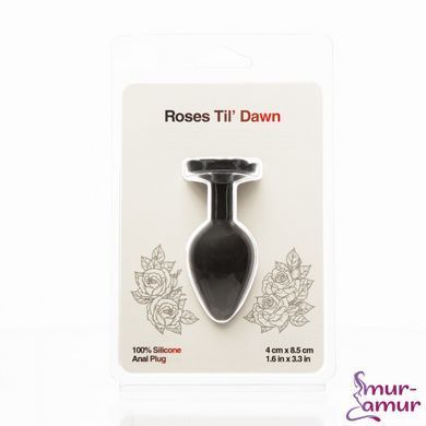 Анальна пробка BMS Roses Til&rsquo; Dawn Silicone Anal Plug Medium