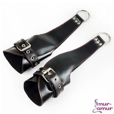 Поручи для подвеса Art of Sex &ndash; Fetish Hand Cuffs For Suspension, натуральная кожа фото и описание