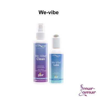 Лубрикант на водной основе pjur We-Vibe Lube 100 мл с дозатором фото и описание