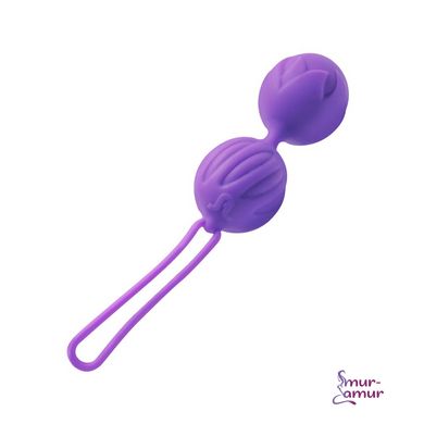 Вагинальные шарики Adrien Lastic Geisha Lastic Balls Mini Violet (S), диаметр 3,4см, вес 85гр фото и описание